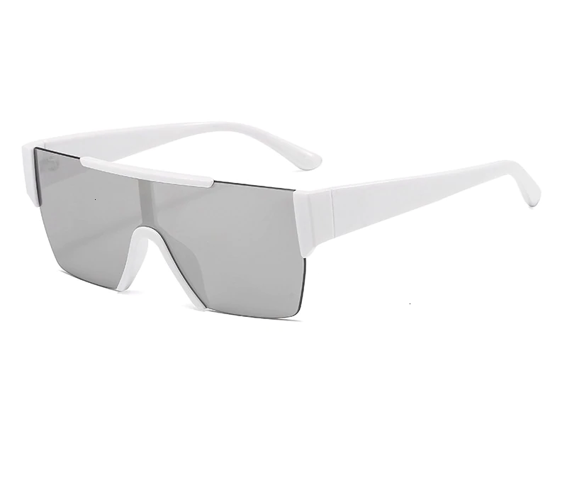 Plastic Frame and Lenses Sport Sunglasses