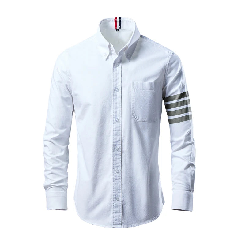 Soft Cotton Striped Solid Shirt