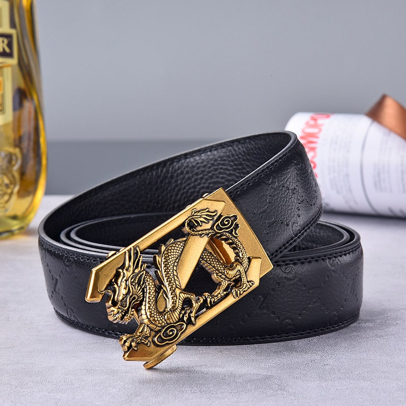 Letter Z Wrapped in Dragon Buckle Style Belt