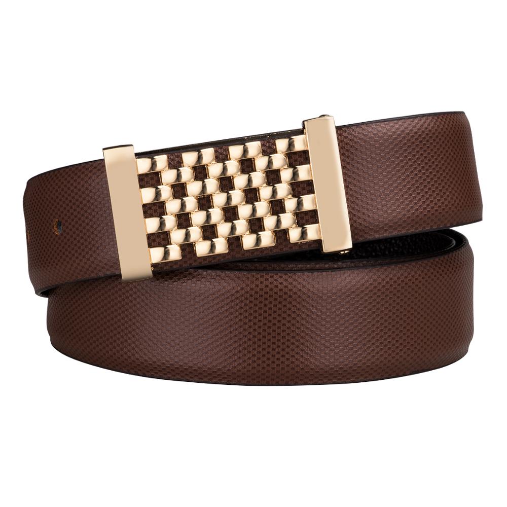 Net Style Gold Color Alloy Buckle Men Belt