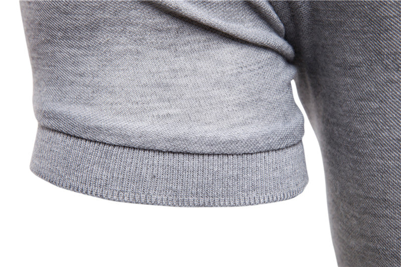 Solid Cotton Giraffe Embroidery Polo Shirt