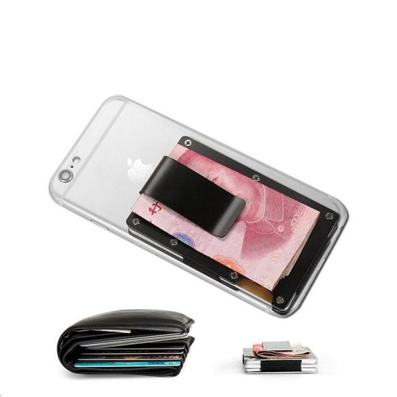 Metal Ultra-Thin Multi-Function High Capacity Men Money Clip