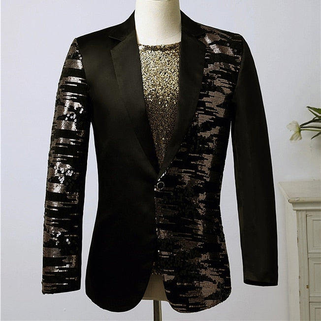 Elegant Party Nightclub Singer Performance Blazer