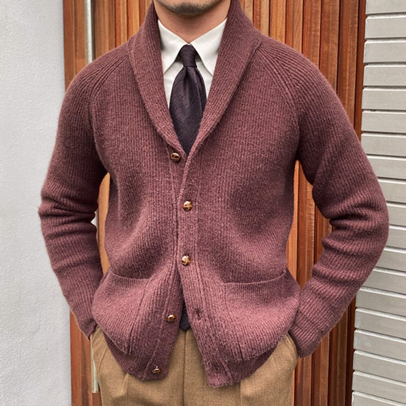 Newburyport Shawl Lapel Cardigan