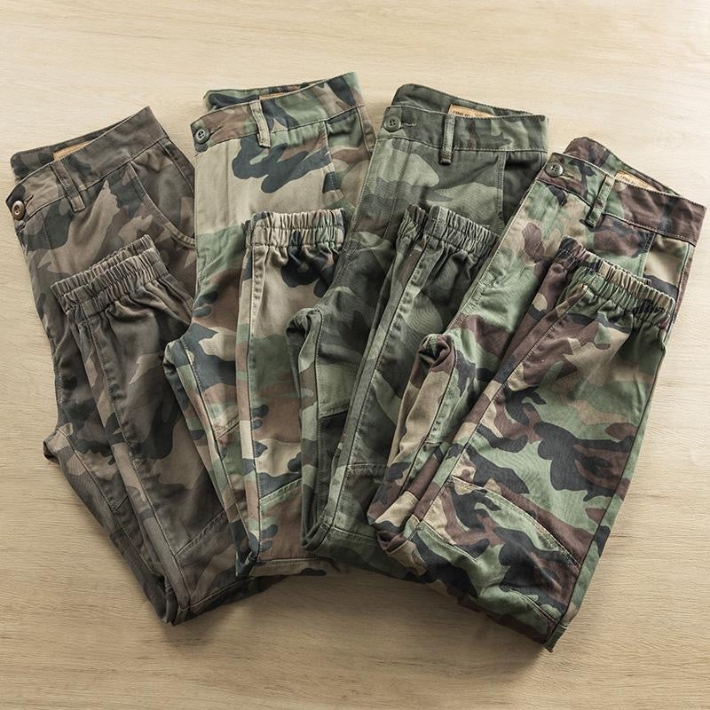 Polyester Camouflage Jogger Pants