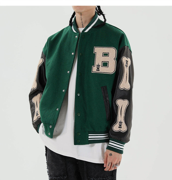 Varsity Baseball Bomber Jacket