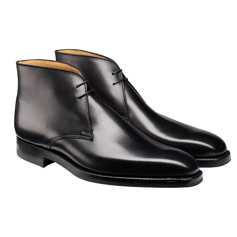 Lace-up Calf Leather Chukka Boots