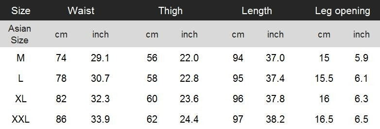 Reverse Style Retro High Waist Casual Men Jeans