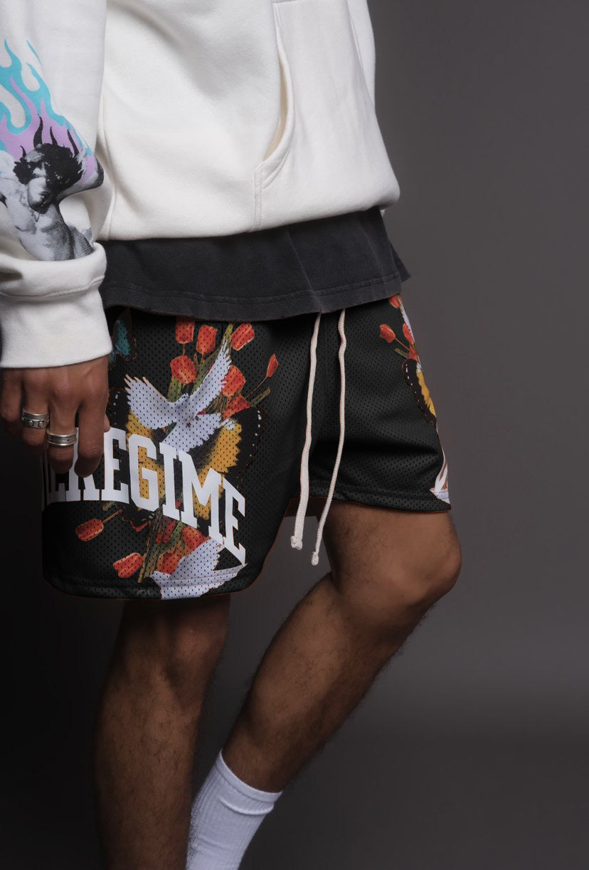 Printed Quick Dry Sportswear Shorts