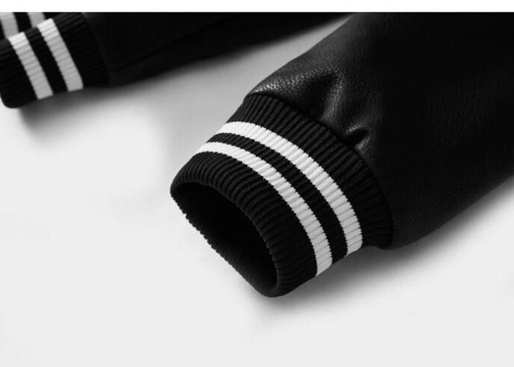 Casual Biker Leather Jacket