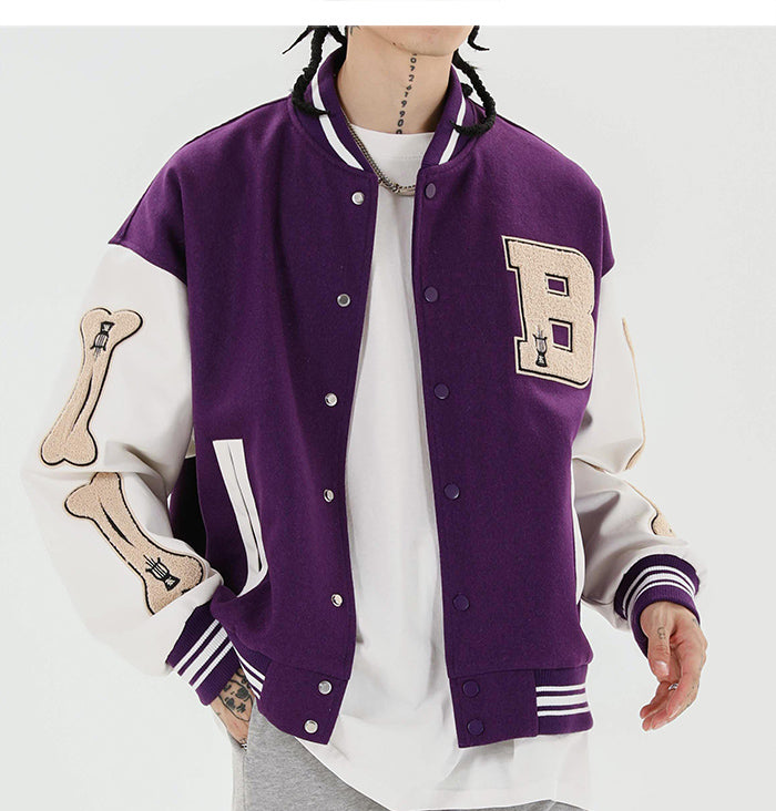 Varsity Baseball Bomber Jacket