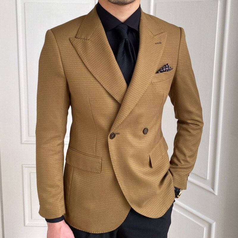 Formal Classic Single Breasted Men Blazer