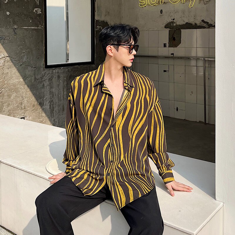 Zebra Pattern Loose Shirt