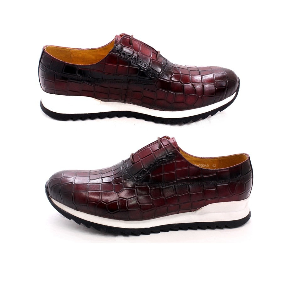 Lightweight Genuine Leather Slip-On Shoes