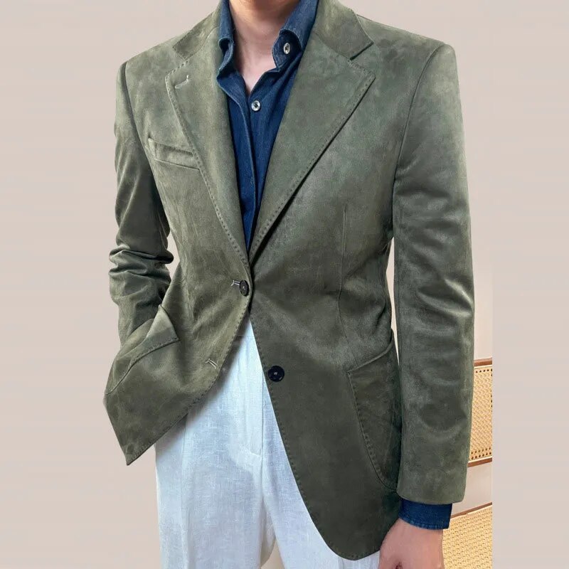 Chaqueta Hombre Polyester Blazer