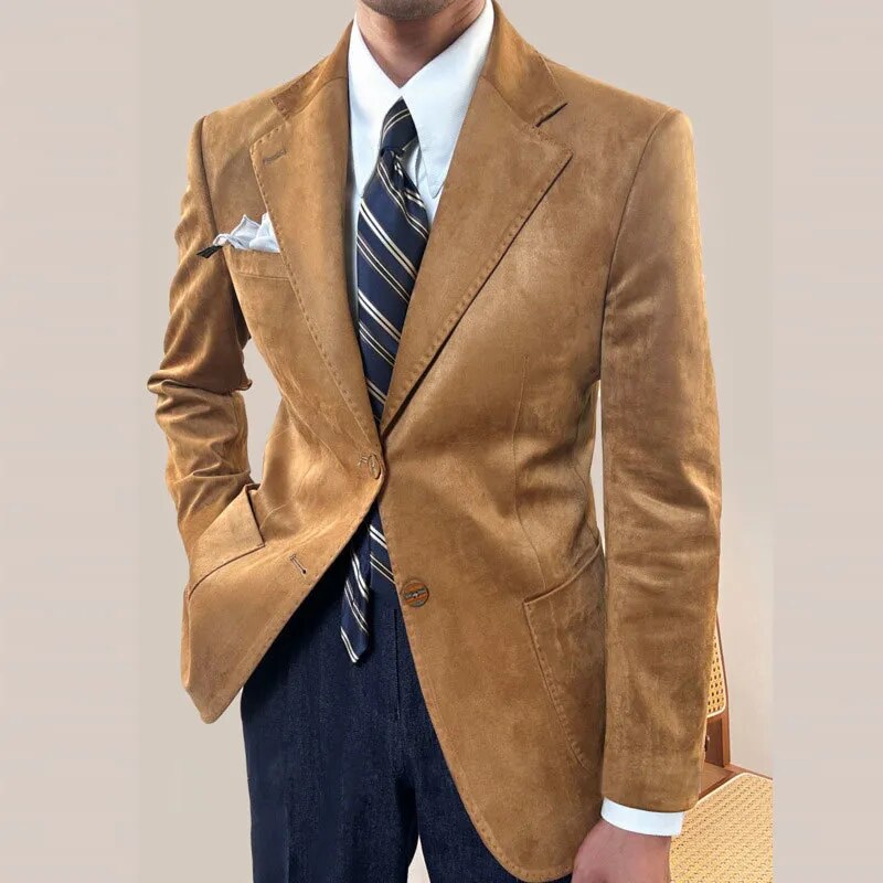 Chaqueta Hombre Polyester Blazer