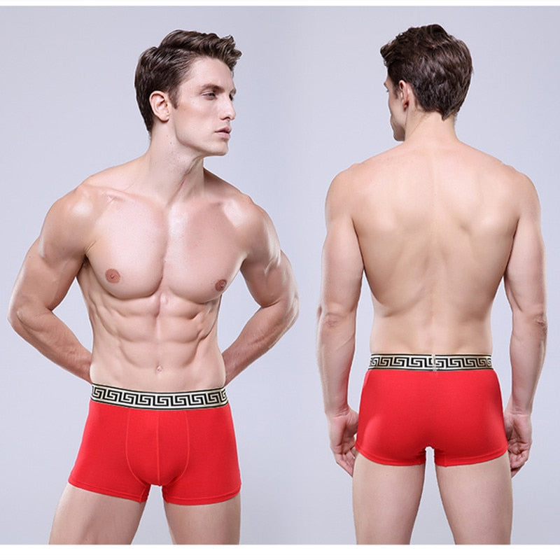 Rosso Corsa Rome Printed Boxer