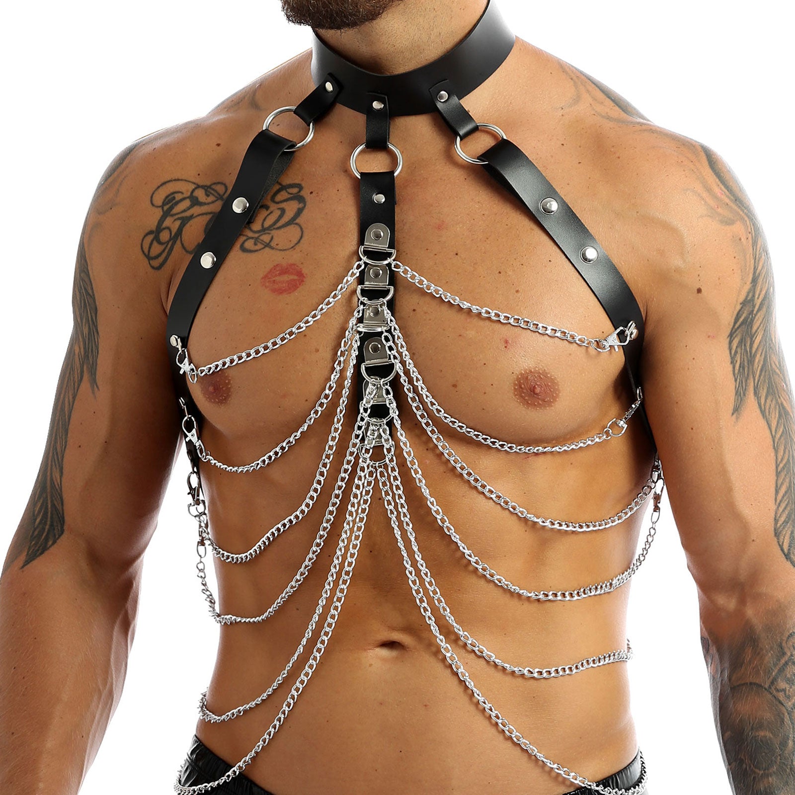 Curtain Metal Body Chain Strap Belt