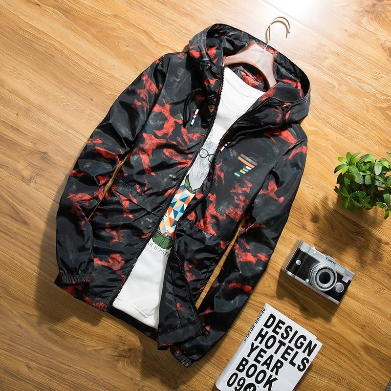 Hip Hop Windbreaker Lighweight Jacket