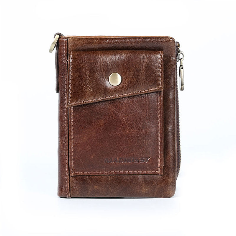 RFID Features Protected Leather Wallet