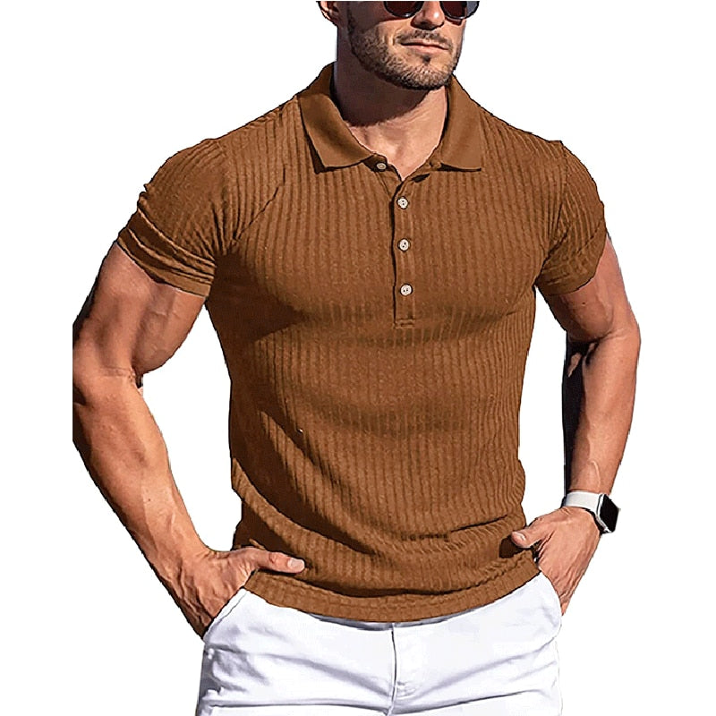 Ordinary Solid Slim Fit Polo Shirt
