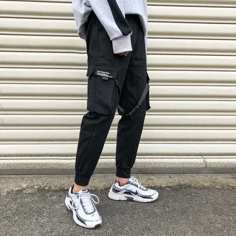 Harajuku Ribbons Joggers Cargo Pants