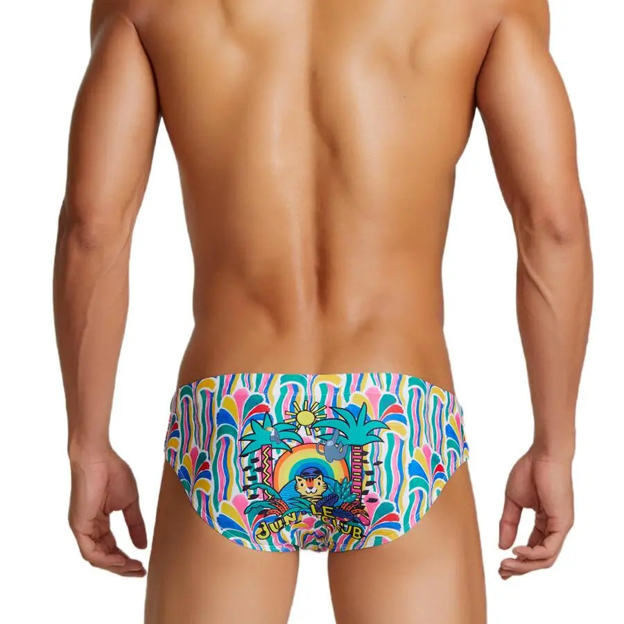 Printed Pattern Low Waist Brief