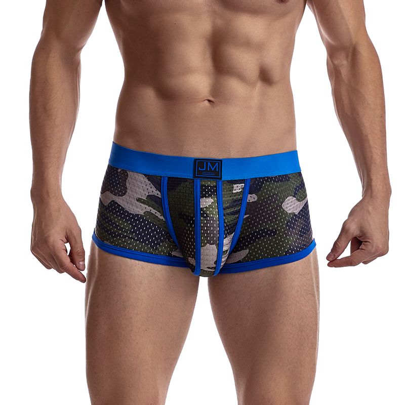 Mesh Camouflage Nylon 6Pcs Boxer