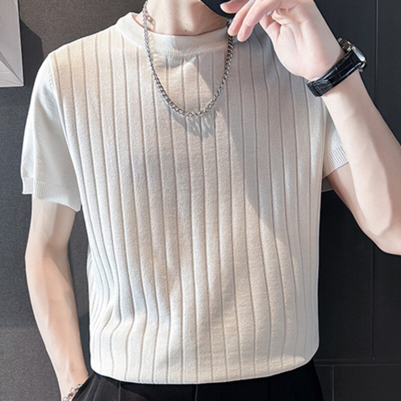 Luxury Knitted Homme T-Shirt
