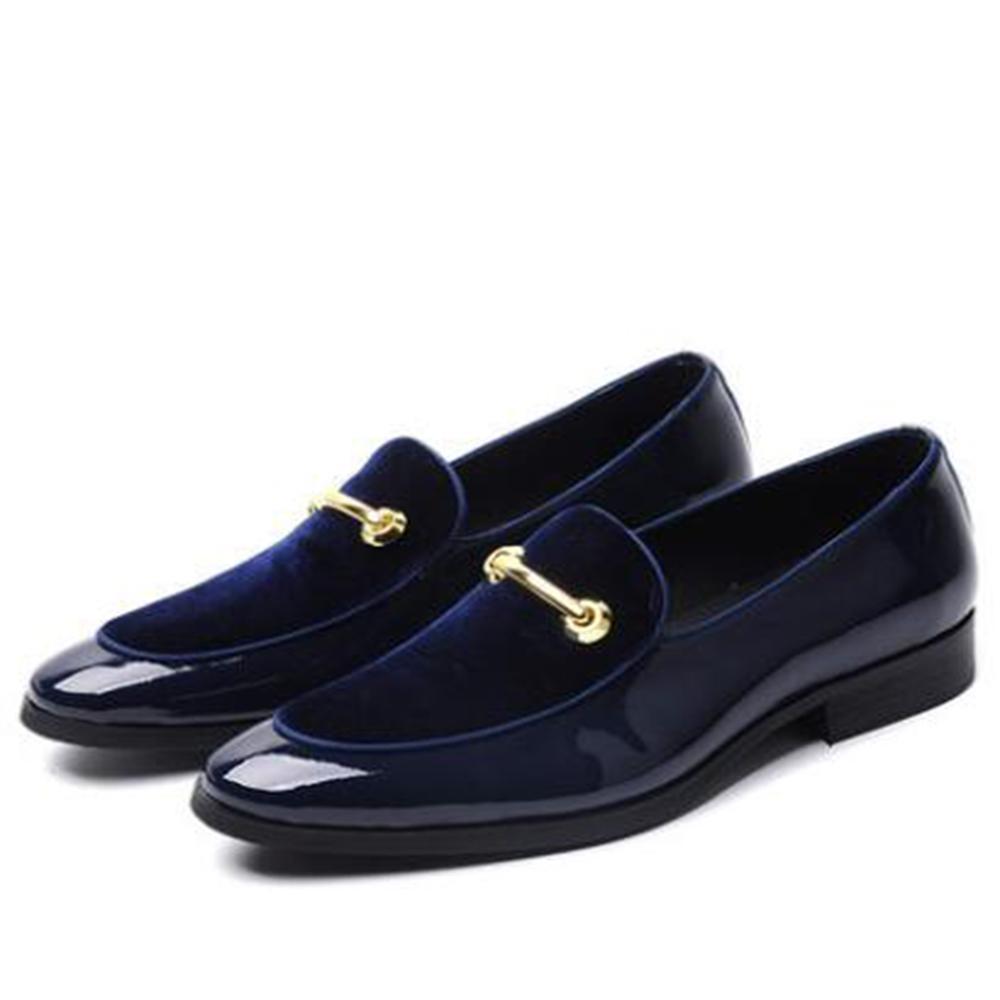 Metal Buckle For Tuxedo Styles Men Loafers Shoes