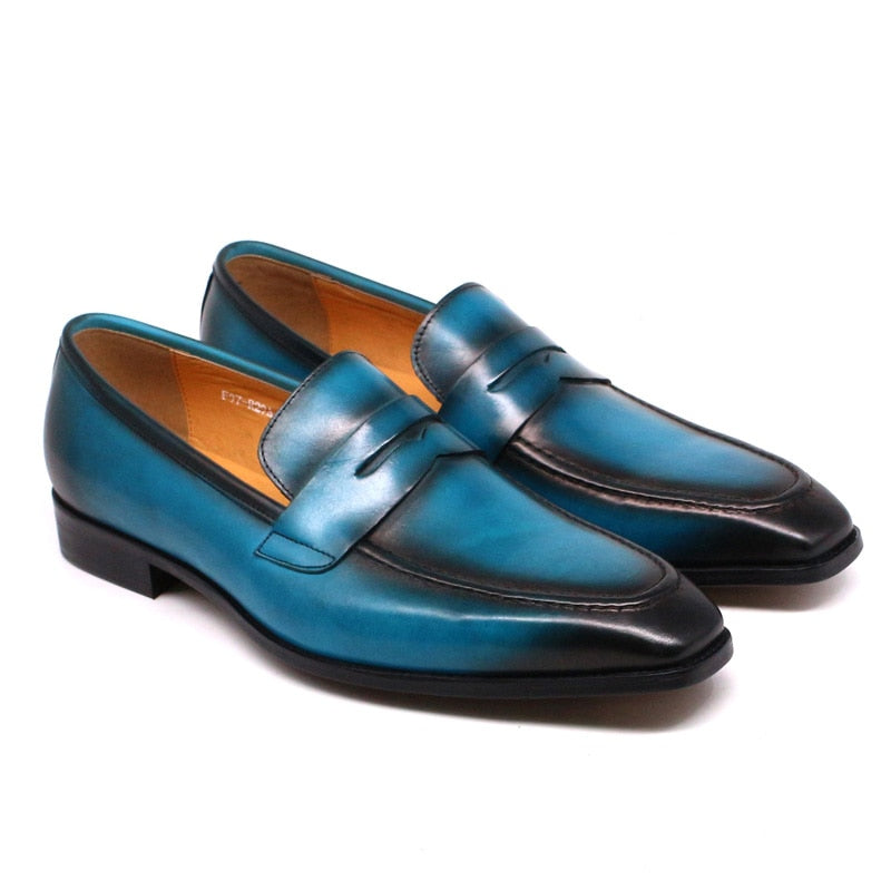 Classic Genuine Leather Penny Loafers