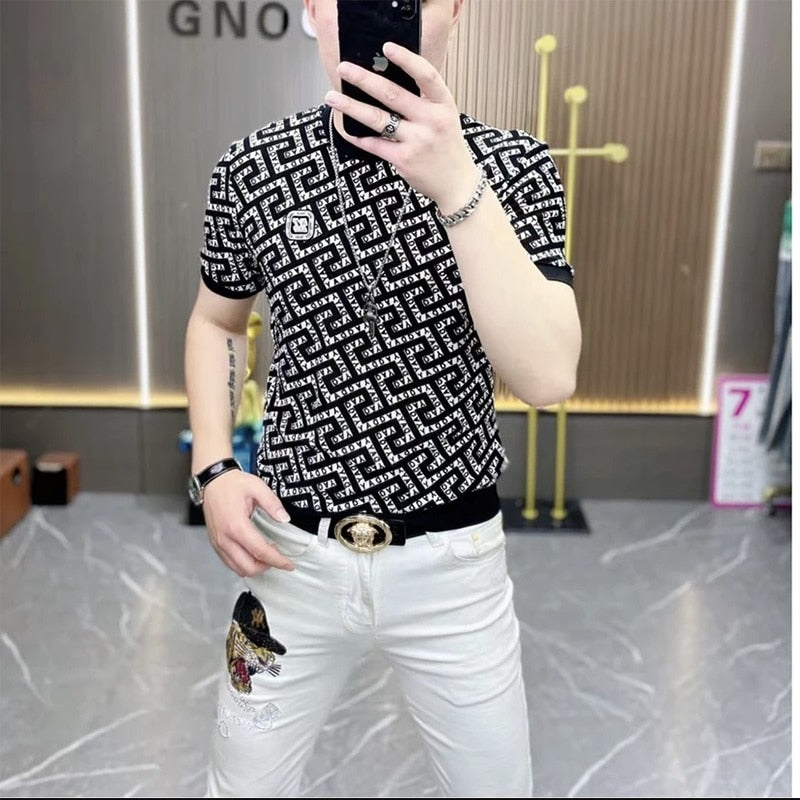 Casual Summer Geometric T-Shirt