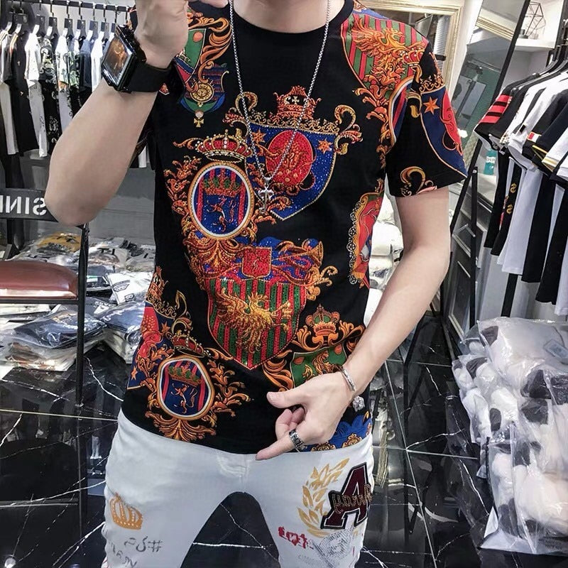 Medieval Printed Colorful Shirt