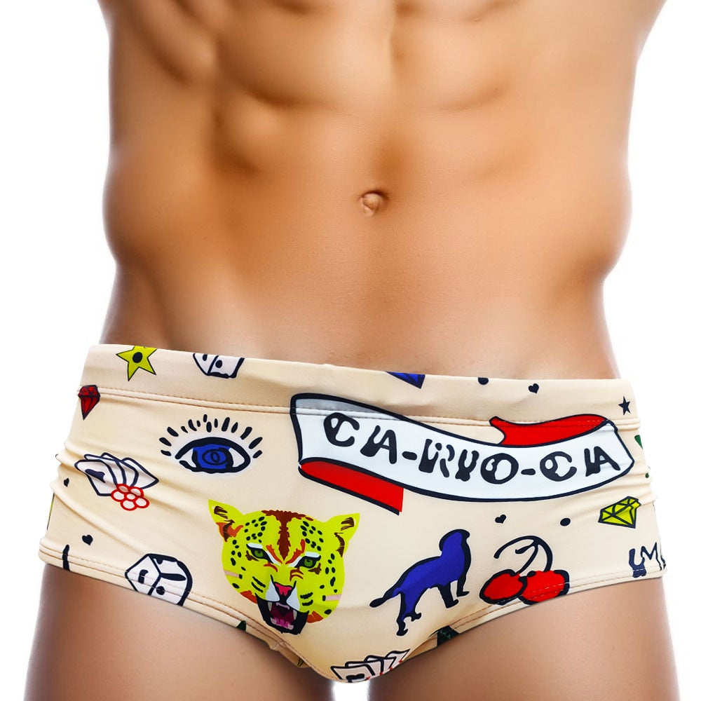 Animal Printed Pattern Men Underwear