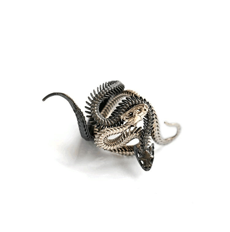 Detachable Snake Style Metal Rings