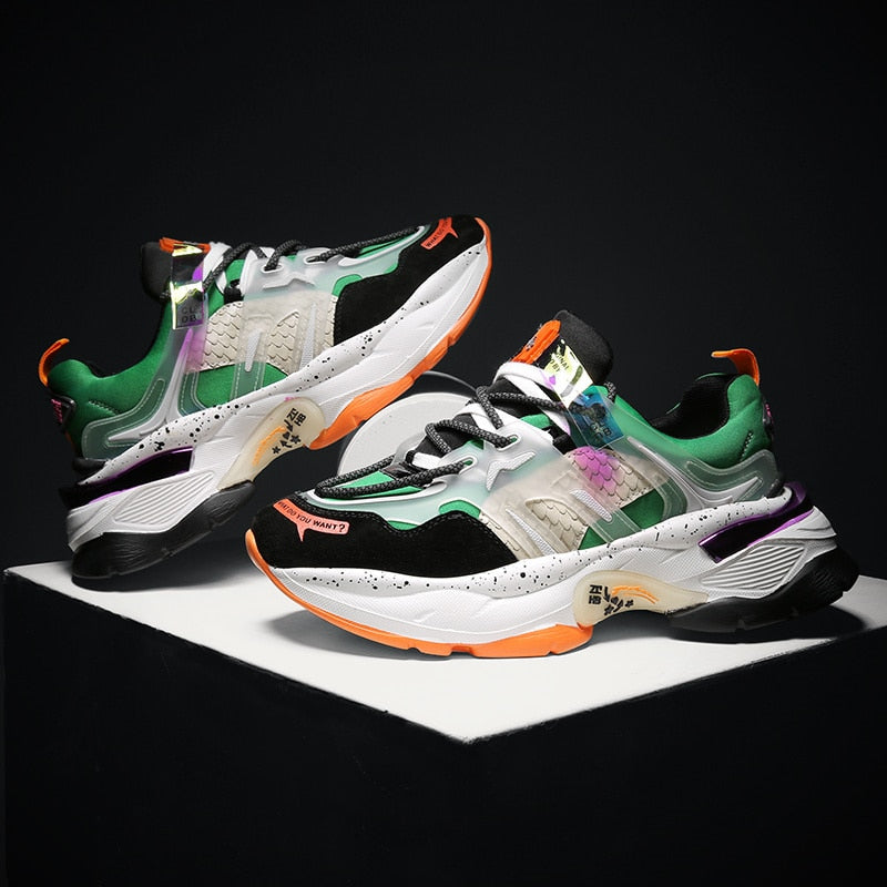 Hip Hop Multi-Color Funky Shoe