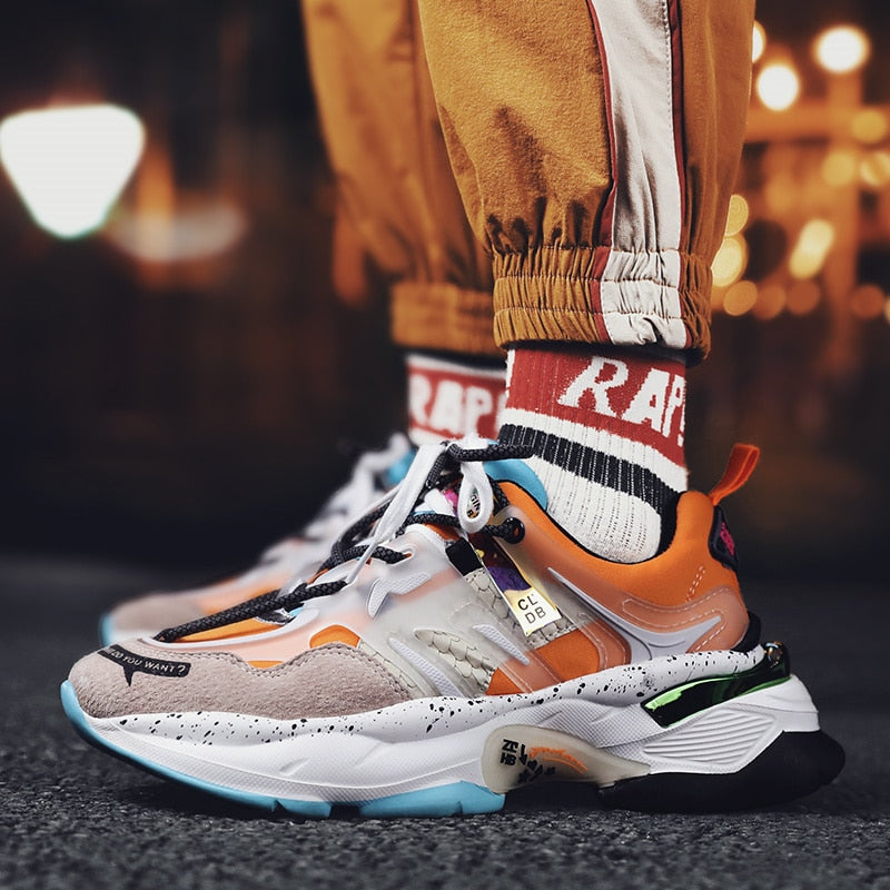 Hip Hop Multi-Color Funky Shoe