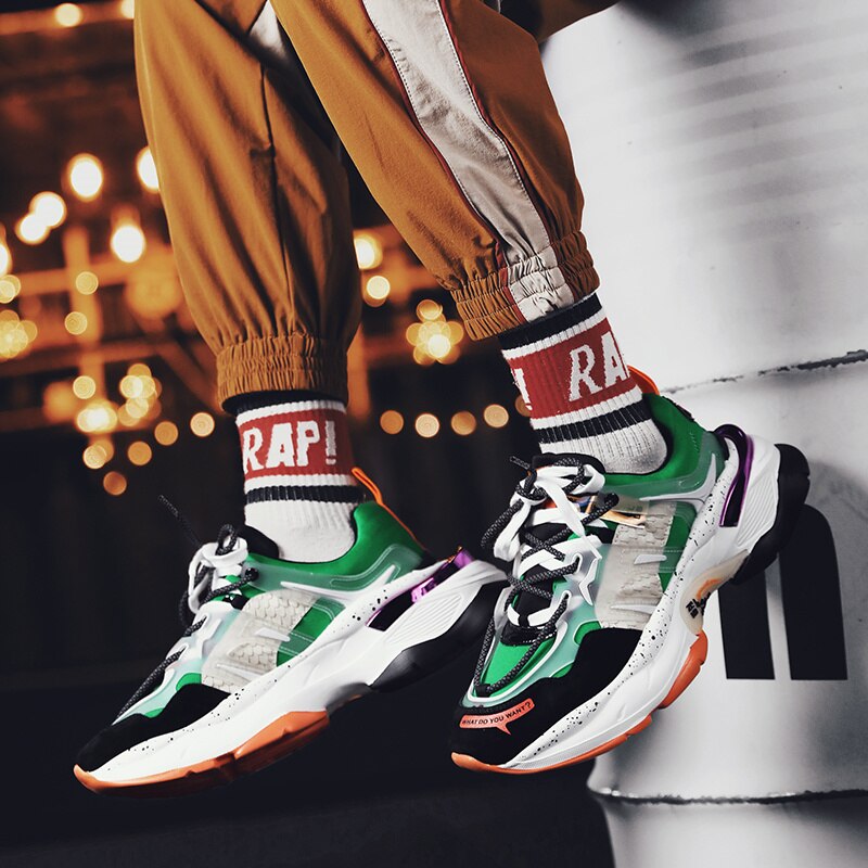 Hip Hop Multi-Color Funky Shoe