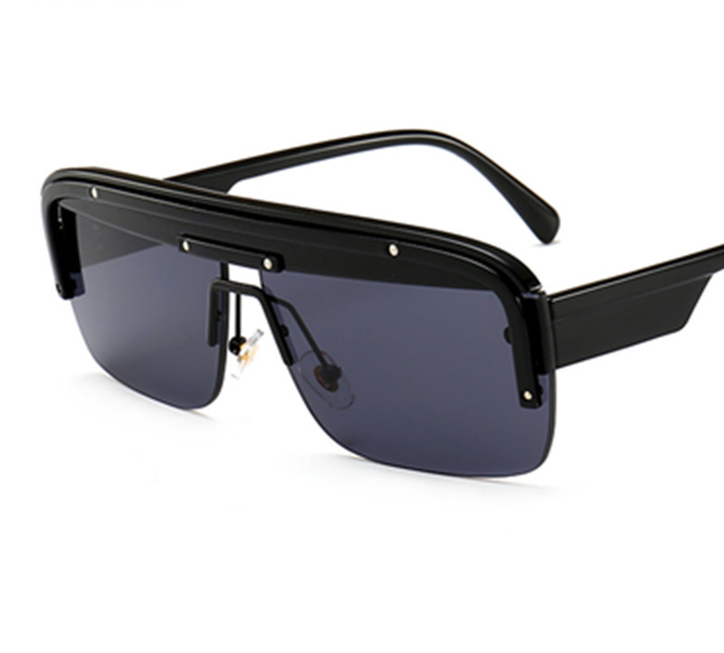 Square Pilot Vintage Luxury Men Sunglasses