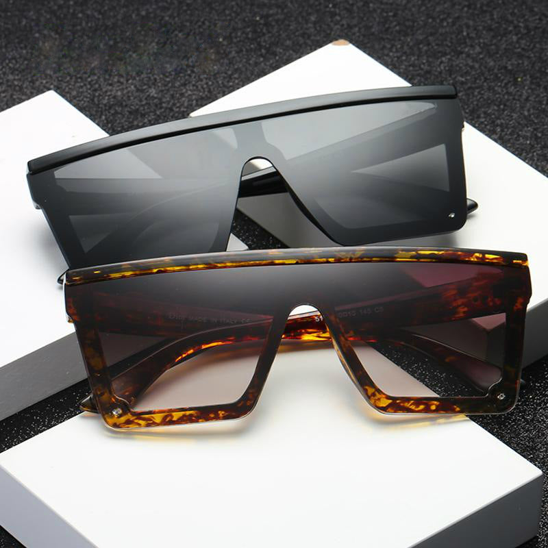 Oversize Semi Square Driving Cool Men Sunglasses