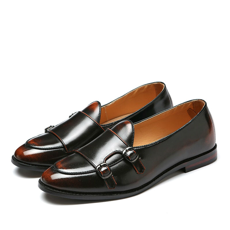 Comfort Lightweight Monk Strap Men Shoes - FanFreakz