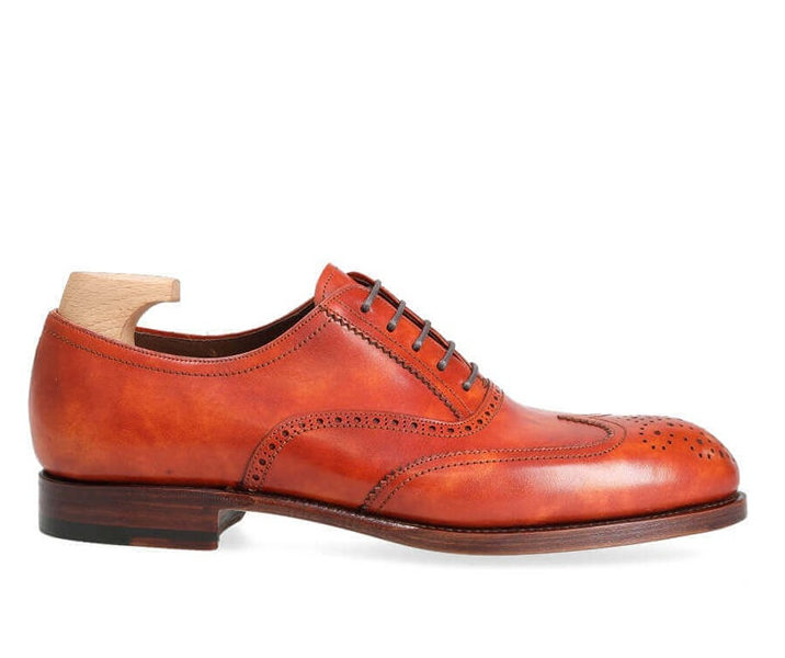 Tangerine Oxford Lace Up Shoes