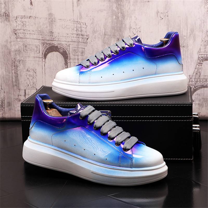 Graffiti Color Spray Casual Sneaker