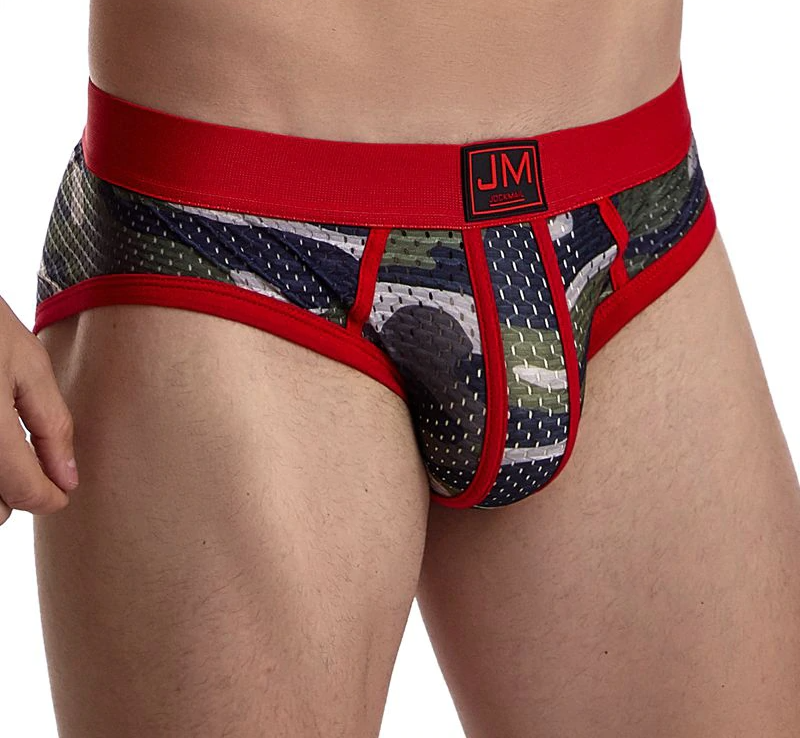 Camouflage Design Nylon Man Briefs