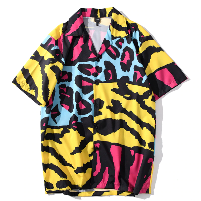 Animal Bold Colorful Printed Shirt