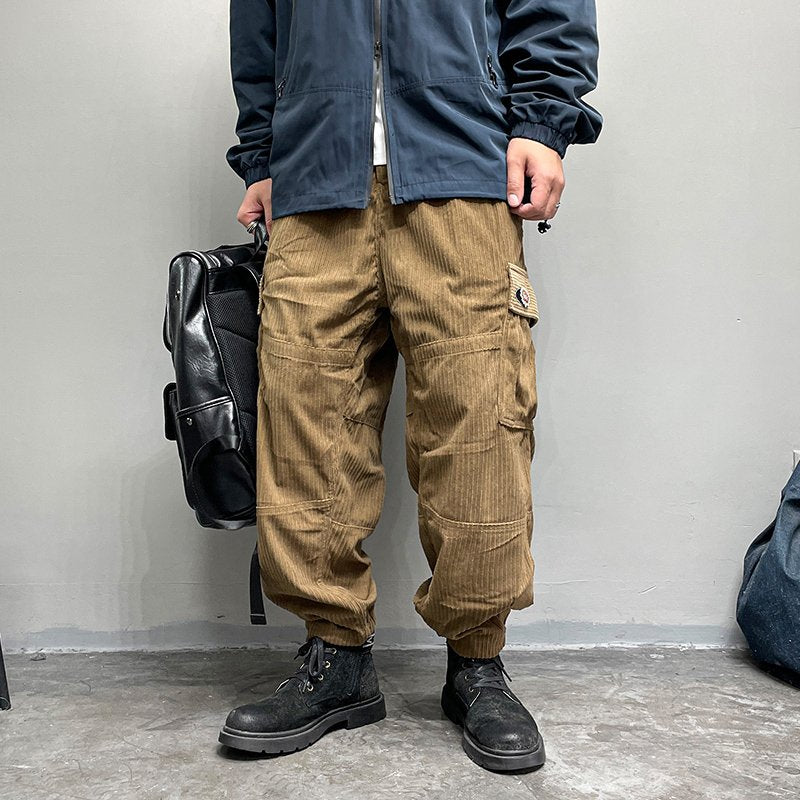 Hip Hop Loose Corduroy Pants