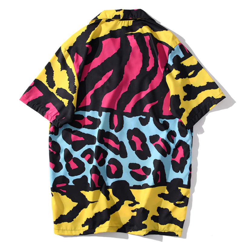 Animal Bold Colorful Printed Shirt