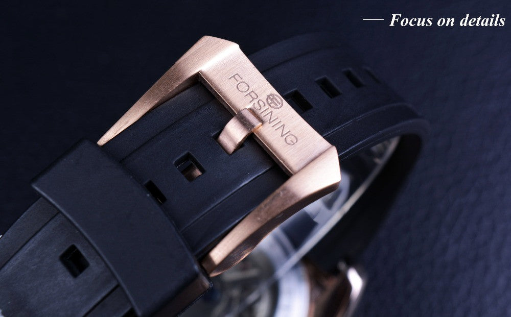 Forsining Tourbillon Rose Gold Watch - FanFreakz