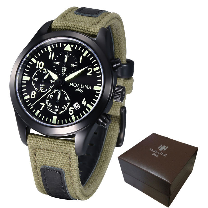 Holuns Military Style Aviator Watches - FanFreakz