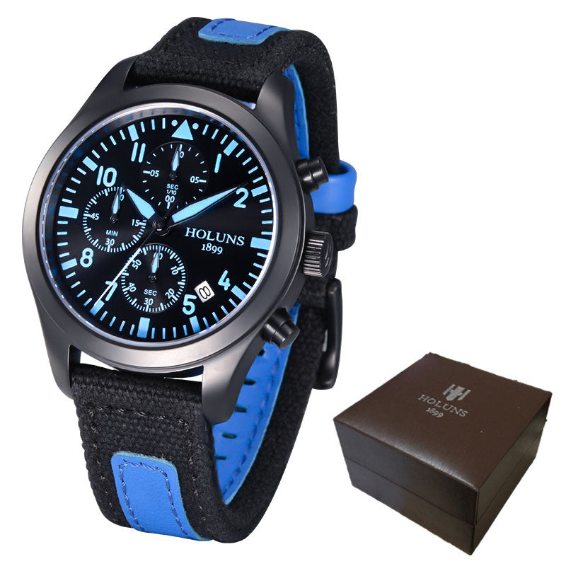 Holuns Military Style Aviator Watches - FanFreakz